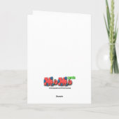 humoristische late verjaardagsslak kaart (Achterkant)