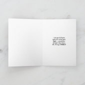 Humoristische lieve kerstman kaart (Binnen)