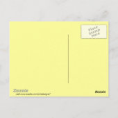 Humoristische Mannen op het werk briefkaart (Achterkant)