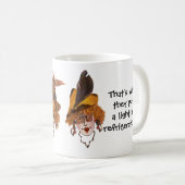 Humoristische Midnight Snacking Koffiemok (Voorkant rechts)