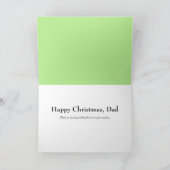 Humoristische nostalgische kaart - vliegvissen met (Binnen)