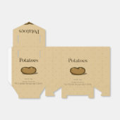 Humoristische Opslag Instructies Aardappelzak Stij Bedankdoosjes (Uitgevouwen)