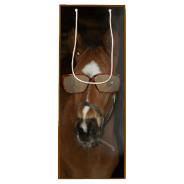 Humoristische Paardenveulen Roken Sigaar Wijn Gift Cadeautas