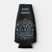 Humoristische papa Bod Grappige Vaders Dag geperso Flesjeskoeler (Voorkant)