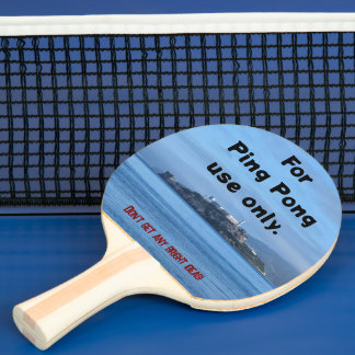 Humoristische Ping Pong paddle Tafeltennisbatje
