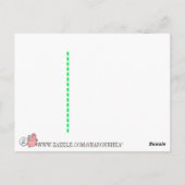 Humoristische Post Kaart (Achterkant)