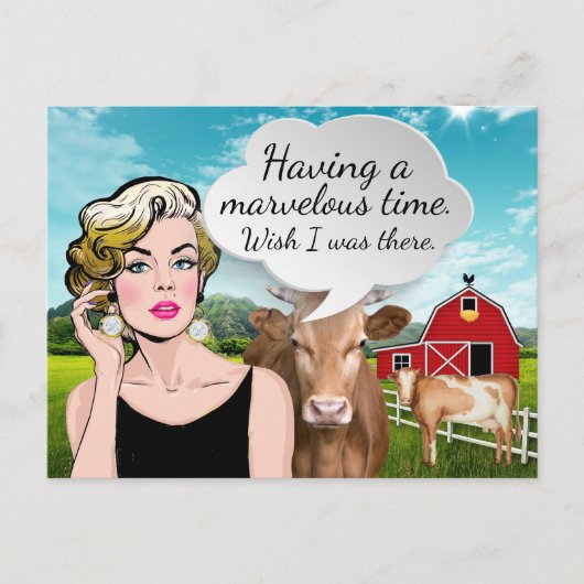 Humoristische Post Kaart (Voorkant)