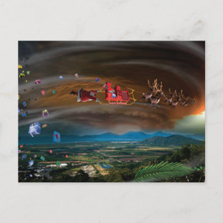 Humoristische Post Kaarten van de pelgrimstocht va Feestdagenkaart