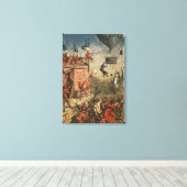 Humoristische print van een theateracteur (Insitu (Houten vloer))