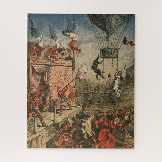 Humoristische print van een theateracteur legpuzzel (Verticaal)