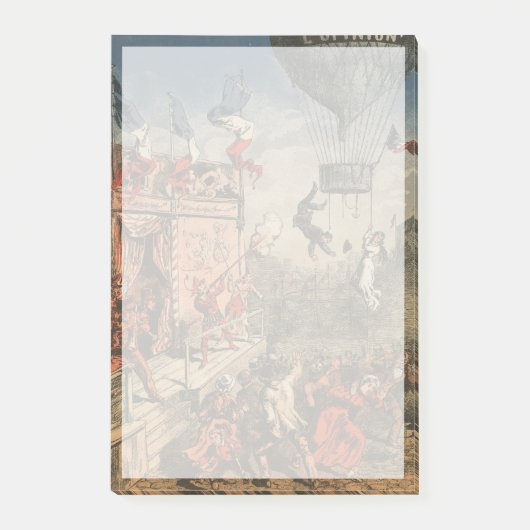 Humoristische print van een theateracteur post-it® notes (Voorkant)