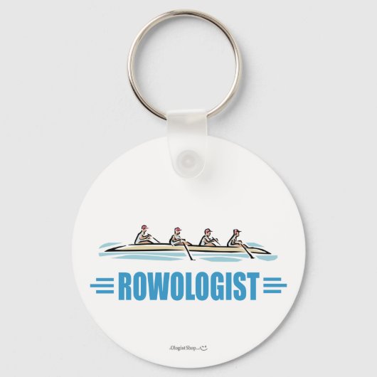 Humoristische roeien sleutelhanger (Voorkant)