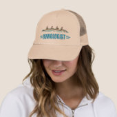 Humoristische roeien trucker pet (In situ)