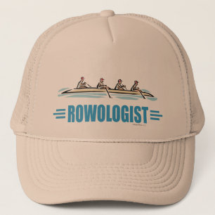 Humoristische roeien trucker pet
