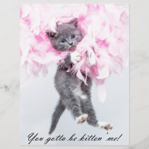 Humoristische Schattigee Funny Cat