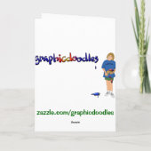 Humoristische slak "Speedy recovery" kaart (Achterkant)