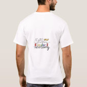 HUMORISTISCHE SLOGAN GEDRUKT T-SHIRT (Achterkant)