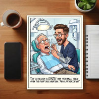 Humoristische Tandartspraktijk Cartoon
