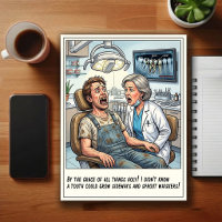 Humoristische Tandartspraktijk Cartoon