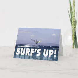 Humoristische Verjaardag Windsurfer voor hem Kaart