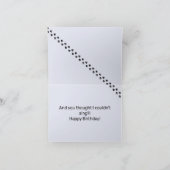 Humoristische verjaardagsgroet met Duitse herder Kaart (Binnen)