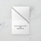 Humoristische verjaardagsgroet met Duitse herder Kaart (Binnen)