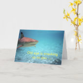 Humoristische verjaardagskaart kaart (Gele Bloem)