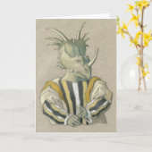 Humoristische verontschuldiging wenskaart. kaart (Gele Bloem)