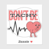 Humoristische verpleging is niet waterdicht sticker (Vel)