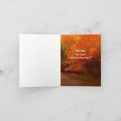 Humoristische vraag over Herfst Kaart (Binnen)