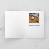 Humoristische Wens voor Job Promotion Kaart (Binnen)