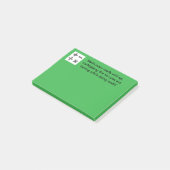 Humoristische Wiskunde Post-It Notes (Schuin)