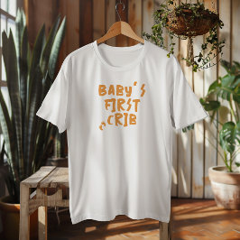 Humoristische zwangerschap baby vingerafdruk sinaa t-shirt