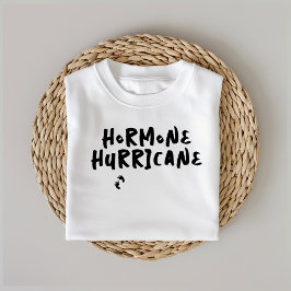 Humoristische zwangerschap baby vingerafdruk zwart t-shirt