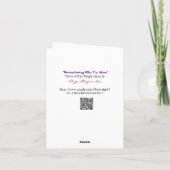 Humorly je herinneren wie je bent kaart (Achterkant)