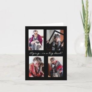 Humorous Ageing is een Big Deal Kaart