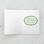 Humorous Angel-Shepherd Theme Christmas Card Feestdagen Kaart (Binnen)