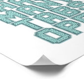 Humorous Anxiety and Overthinking Saying Poster (Hoek)