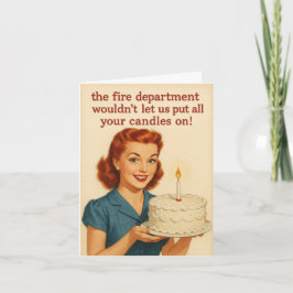 Humorous Birthday Card Feestdagen Kaart