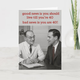 Humorous Birthday card Kaart