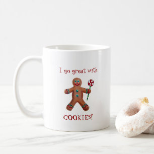 Humorous Christmas Cookie mok