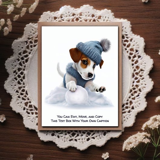 Humorous Customizable Any Occasion Postcard Briefkaart