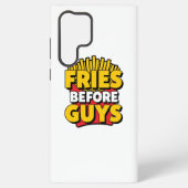 Humorous French Fries for Foodies Samsung Galaxy Hoesje (Achterkant)