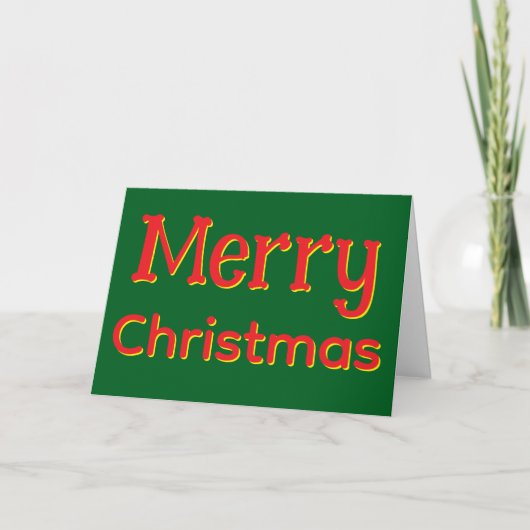 Humorous funny grouchy Christmas card Feestdagen Kaart (Voorkant)