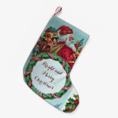 HUMOROUS FUNNY SANTA XMAS CROWN KLEINE KERSTSOK (Voorkant (Hangend))