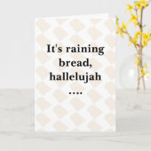 Humorous greeting card kaart (Gele Bloem)