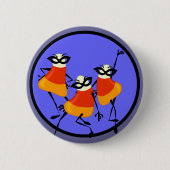 HUMOROUS HALLOWEEN CANDY CORN BUTTON (Voorkant)