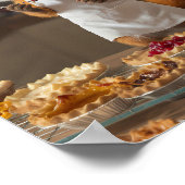 Humorous Holiday Mishap: Flicker's Pie Testing Poster (Hoek)