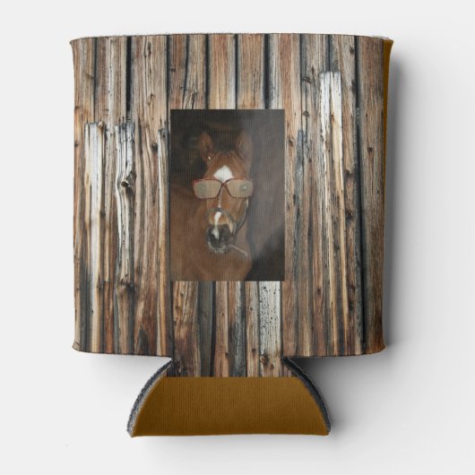 Humorous Horse Foal Smoking Cigar Water Cooler (Voorkant)
