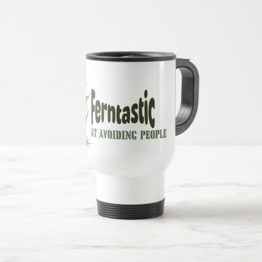 Humorous Introvert Plant Lover Mug Reisbeker (Voorkant rechts)